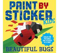 Paint by Sticker Kids – Beautiful Bugs – Create 10 Pictures – Workman Calendars