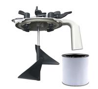 Paint Can Mixing Lid - 4L 1 Gallon Rim Leak Proof Sealed Lid With Spout Pourer Without And Shaking | Universal Mixer Cover For Coatings