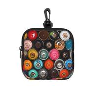 Paint Can Spray, Square Zipper Storage Bag, Neoprene Coin Purse, Small Wallets, Change Pouch, Change Purse