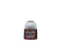 Paint - CITADEL - Base Abaddon Black - 12mL - Black - 4.6x4.5x5.4cm