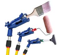 Paint Contractor Life Professional Grade Multi-Angle Paint Brush Extender, High Corner Painting Tool, Extension Pole Attachments, Long Paint Brush Tool for Painting Pole, Paint Brush Extension Handle