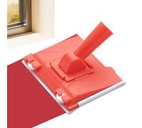 Paint Edge Trimmer - 12x9.3cm Wall Cutting Brush, Professional Paint Tool, Durable Roller Head Design, Smooth Line Finisher | Comfortable Handle Grip for Doors Ceilings Skirting Boards Baseboards