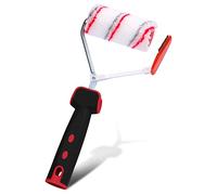 Paint Edger Roller Brush Professional Clean-Cut Trimming Roller Edge Painting Tool for Smooth Surface Without Masking Multifunctional Hand-Held Clean Edge Paint Roller for Room Wall Ceiling