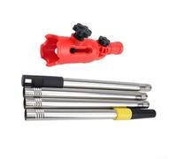 Paint Extension Rod 1.2m Multi-Angle Brush Pole | Multi-angle bracket, reaches corners easily, fits various brushes, 1.2m total length, plastic and iron