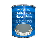 Paint Factory Chalk Finish Floor Paint Deep Anthracite 650ml