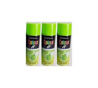 Paint Factory Colour It Multi-Purpose Spray Paint Lime Green 400ml 1739PR (Pack of 3)