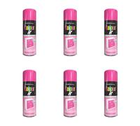Paint Factory Colour It Perfect Pink Gloss Finish Quick Drying Spray Paint, 400ml, Pack of 6