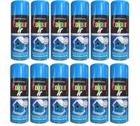 Paint Factory Colour It Quick Drying Spray Paint, Beautiful Blue, Gloss Finish, 250ml, Pack of 12