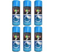 Paint Factory Colour It Quick Drying Spray Paint, Beautiful Blue, Gloss Finish, 400ml, Pack of 6