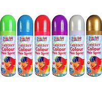 Paint Factory Special Occasions Glitter Effect Hair Spray, Assorted Colours, 200 ml