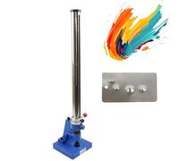 Paint Film Impact Tester, 0.5/1/1.2m Drop Hammer Coating Tester with Scale & Stop Collar, Adjustable Height for Laboratory and Construction Use