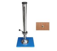 Paint Film Impact Tester, 40cm Drop Hammer for Wood Coating Testing, Height Adjustable Impact Evaluation Tool for Laboratory Use, 576 Wipes Total