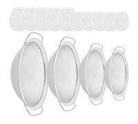 Paint Filter Set | Double Layer Mesh Funnel Reusable Tool 4 Size Combo | Paint Strainer, Ink and Honey Filter for Home, DIY Art, Craft Projects, Artists, Family, Workshop, Activities