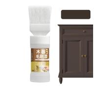 Paint for Wood - Odorless Eco Friendly Mixture, Wood Floor Scratch Repair Paint, Protective, Permanent Fixative Formula | Maintenance Accessory for Scuffs, Damage, Stains, Wear, Cracks,