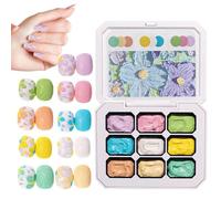 Paint Gel & Art Glue Palette Set - Versatile Creative Drawing Bundle