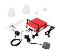 Paint Gun,Powder Coating System Machine, Powder Coating Kit with Electrostatic Power of 30-50KV with Nozzles and Powder Cups,for DIY Painting of Cars & Houses RED
