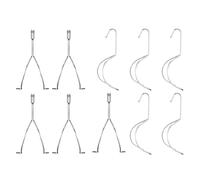Paint Hooks for Kitchen Furniture - Set of 10 Stainless Steel Drying Hooks - Painter Hanging Hook | for Furniture Restoration, Carpentry and Home Painting
