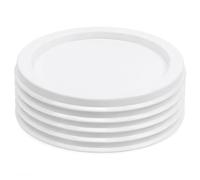 Paint Kettle Replacement Lids Pack of 5 - White Plastic 2.5L Paint Kettle Covers - Helps Protect Paint & Reduce Drying