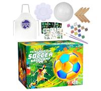 Paint Lamp Kit,Soccer Ball Paint 3D Crafts Light,Educational Lamp Painting Game | for Boys Kids Teens Adults Soccer Lovers Birthday Party Halloween Christmas