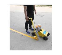 Paint Line Marker Machine for Parking Lots, Roads, Basketball Courts, Warehouses & Driveways - DIY Road Marking Paint Sprayer with Wheels(F-type)