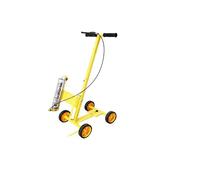 Paint Line Marker Machine for Parking Lots, Roads, Basketball Courts, Warehouses & Driveways - DIY Road Marking Paint Sprayer with Wheels(M-type B)