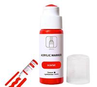 Paint Marker 18mm - Acrylic Fluorescent Waterproof Flow Pen | 17k Meibang Marker | 60ml, 1.8cm Writing Width, For Street Art Painting, Long-Lasting