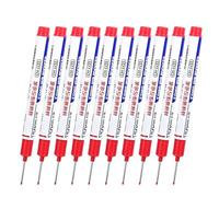 Paint Markers - 10pcss Deep Woodworking Brand, Waterproof Construction Pens | Metal Machinists Tools, Long Head Deep Hole Marker For Decoration Mate