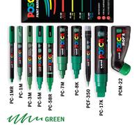 Uni POSCA MOP'R - PCM-22 XXL Round 19mm Tip - Green - Single