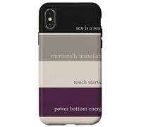 Paint Me Out Color Swatch Asexual Funny Design Case for iPhone X/XS