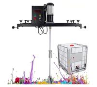 Paint Mixer, 980W Electric Tank Mixer Machine with Support Hanger, Stirring Machine with Support Hanger, Paint Mixing Equipment