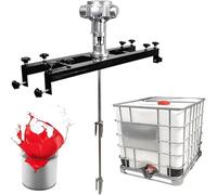 Paint Mixer Machine - Adjustable Air Agitator with Folding Propeller for 1000L Tanks - Efficient Heavy-Duty Mixing Tool for Industrial Use