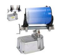 Paint Mixer Machine, Pneumatic Can Shaker for 1 Quart to 1 Gallon Containers, Air Powered Oscillating Agitator With Manual Clamp for Automotive Paint and Resin