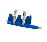Paint Mixer Shakers Electric One-Button Clamping System for Paint Pots - for rapid Agitation Tool for Nail Polish & Tattoo Ink - Hands-Free Operation - Blue Base 8.62x2.44in