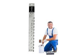 Paint Mixing Gauge - Stainless Steel Measuring Report | Precision Paint Tool on Salons Salons Aid Measurement - Garage Workshop C