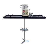 Paint Mixing Machine, Electric Stirrer for IBC Tanks and Open Drums, 2100W Mixer for Medium to High Viscosity Solutions, 200-3000 RPM