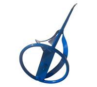 Paint Mixing Paddle 100mm Paint Mixer Stirrer Heavy Duty Paint and Plaster Mixer for Standard Drills - Steel Drill Whisk Tool Painting and Plastering Mixer, Paint Mixing Paddle 100mm