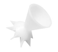 Paint Moulding Strainer - 0.9 Inch ABS | Split Cup DIY Tool - Durable, Reusable Paint Sieve, Ideal for Crafts, Painting Hobbies, Small Canvases for Artistic Effects