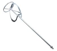 Paint Mud Mixer Stainless Steel Resin Mixer Head Paint Mixer Attachment for Standard Drills 52X11. 3cm
