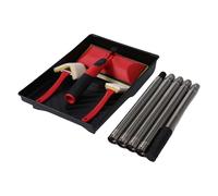 Paint Pad Applicator, Edge Painting Tool - House Painting Long Handle Application Tool Kit | Pad Applicator for Painting on Fence, Furniture, Wood Floor, Decking