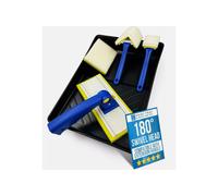 Paint Pad Set Decorating Pads Edger Tool Refill Handle Tray Painting