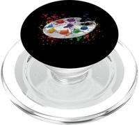 Paint Palette Art Painter Drawing Painting Artist PopSockets PopGrip for MagSafe