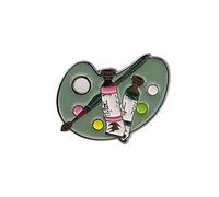 Paint Palette Artist's Brooch Pin Gift Art Teacher Gifts Artist Jewelry Art Graduation Gift (Artist PIN)