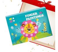 Paint Paper for Kids - Educational Learning Activities,Children Finger Paint Coloring Paper - for Classroom Travel Indoor Car Entertainment Birthday Development