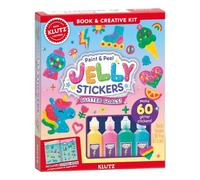 Paint & Peel Jelly Stickers: Glitter Goals! (Klutz)