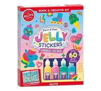 Paint & Peel Jelly Stickers: Glitter Goals! (Klutz)