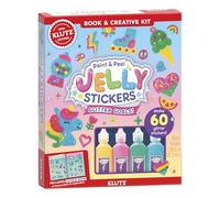 Paint & Peel Jelly Stickers: Glitter Goals! (Klutz)