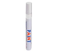 Paint Pen for Rock Painting, Paint Marker for Stone, Wood, Canvas, Fabric, Glass, Metal, Ceramic,Tyre, Craft Supplies, Paper, Drawing, Water Based Permanent Paint Marker Pen for DIY Crafts White
