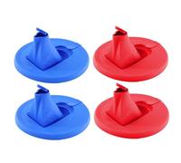 Paint Pouring Spout, 4PCS Paint Can Pour Spout, 6.7 Inch Sealing Can Lid with Foldable Pouring, Painting Storage Lid with Air Hole for Home