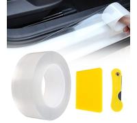 Paint Protection Film Vinyl,Clear Paint Protection Film,5cm X 10m Car Bumper Protector,Car Protection Tape,Clear Anti Scratch Film Car Bumper Protection Sticker Anti-Collision Film for Car Protection
