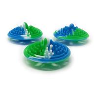 Paint Puck® Paint Brush Cleaner (3-Pack - Earth) Silicone Cup Insert Cleaning System | Fine Art, Studio, Classroom | Acrylic, Watercolor, Oil, Thicker Mediums | Reusable, Ecofriendly